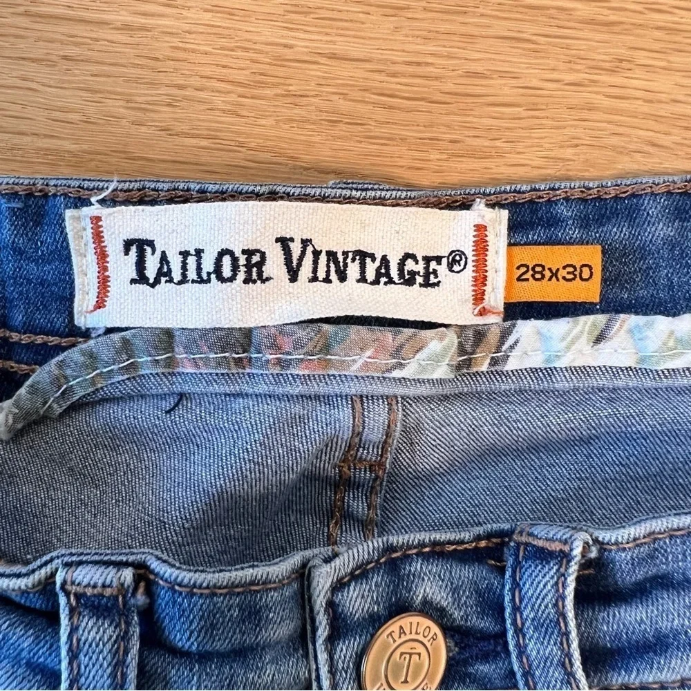 Tailor Vintage Canaan Slim Fit Denim Jeans Size 28x30